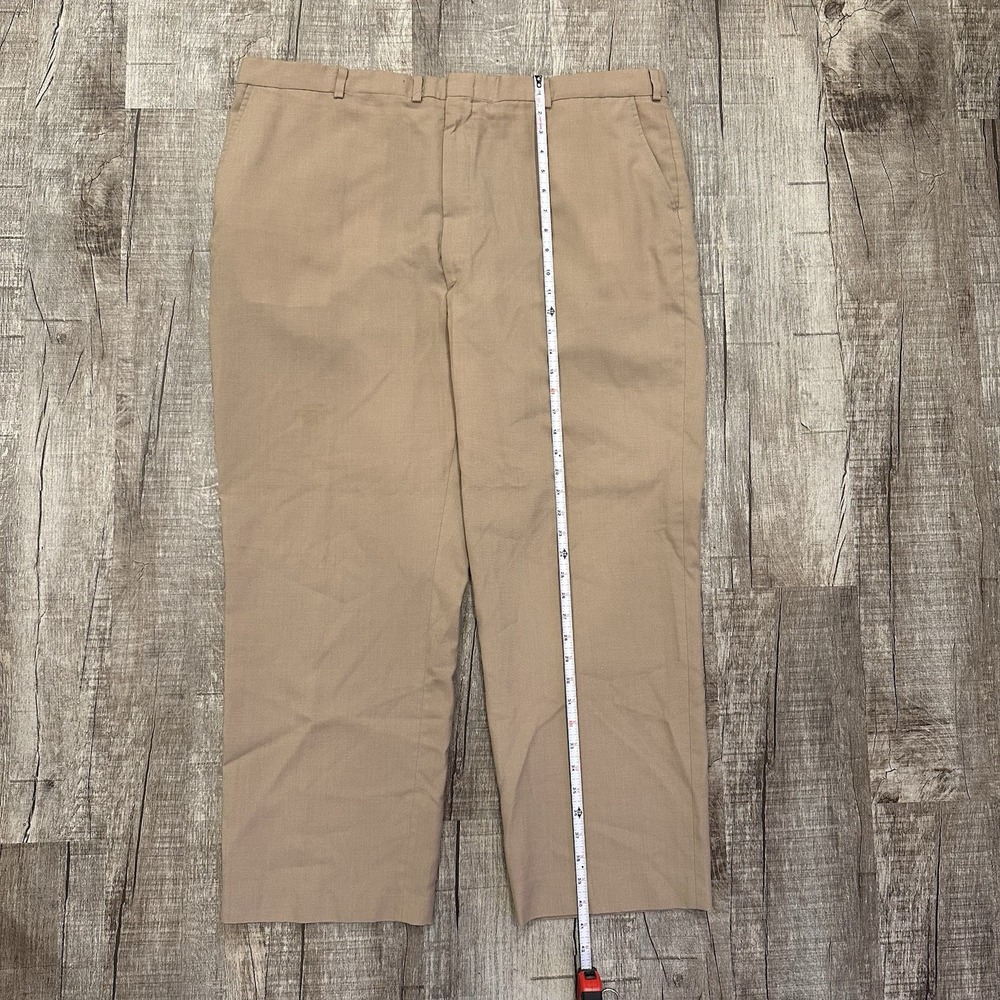 Sutter & Grant Khaki‎ Dress Pants Men's Size 43x27 Flat Front Slacks Casual - Picture 3 of 8